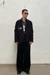 Walter Van BeirendonCK Star Shirt AW22-23 6004 Black